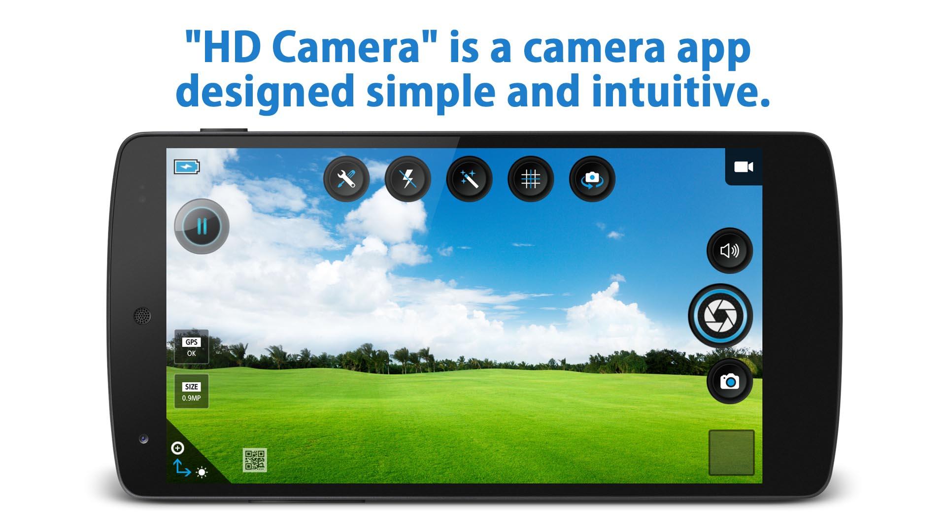 Android application HD Camera - silent shutter screenshort