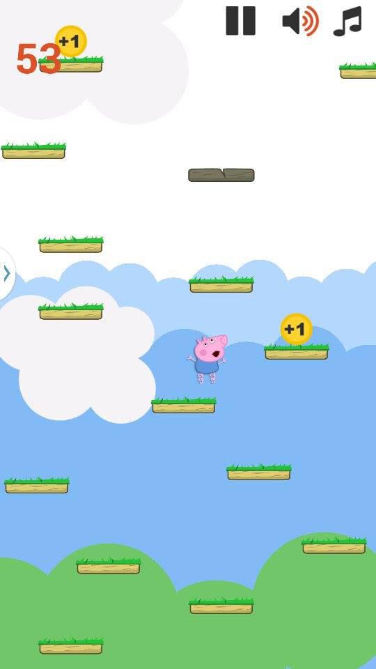 Android application Pepy Pig Jump screenshort