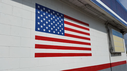 U.S. Flag Mural