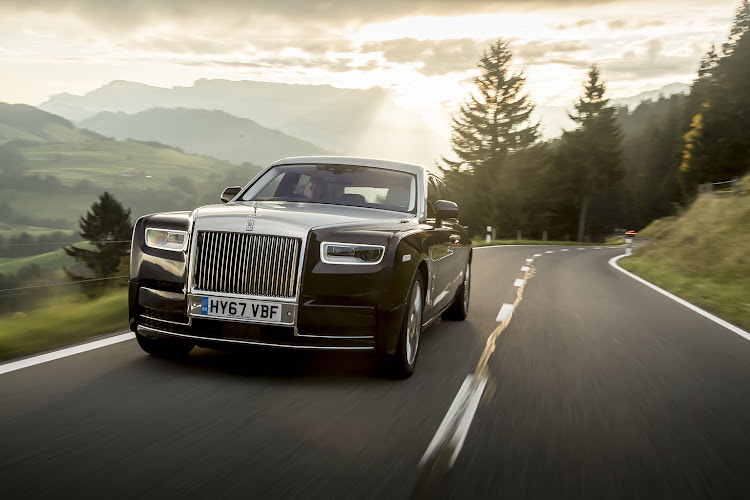 The eighth generation Phantom has more of a dynamic presence in its design