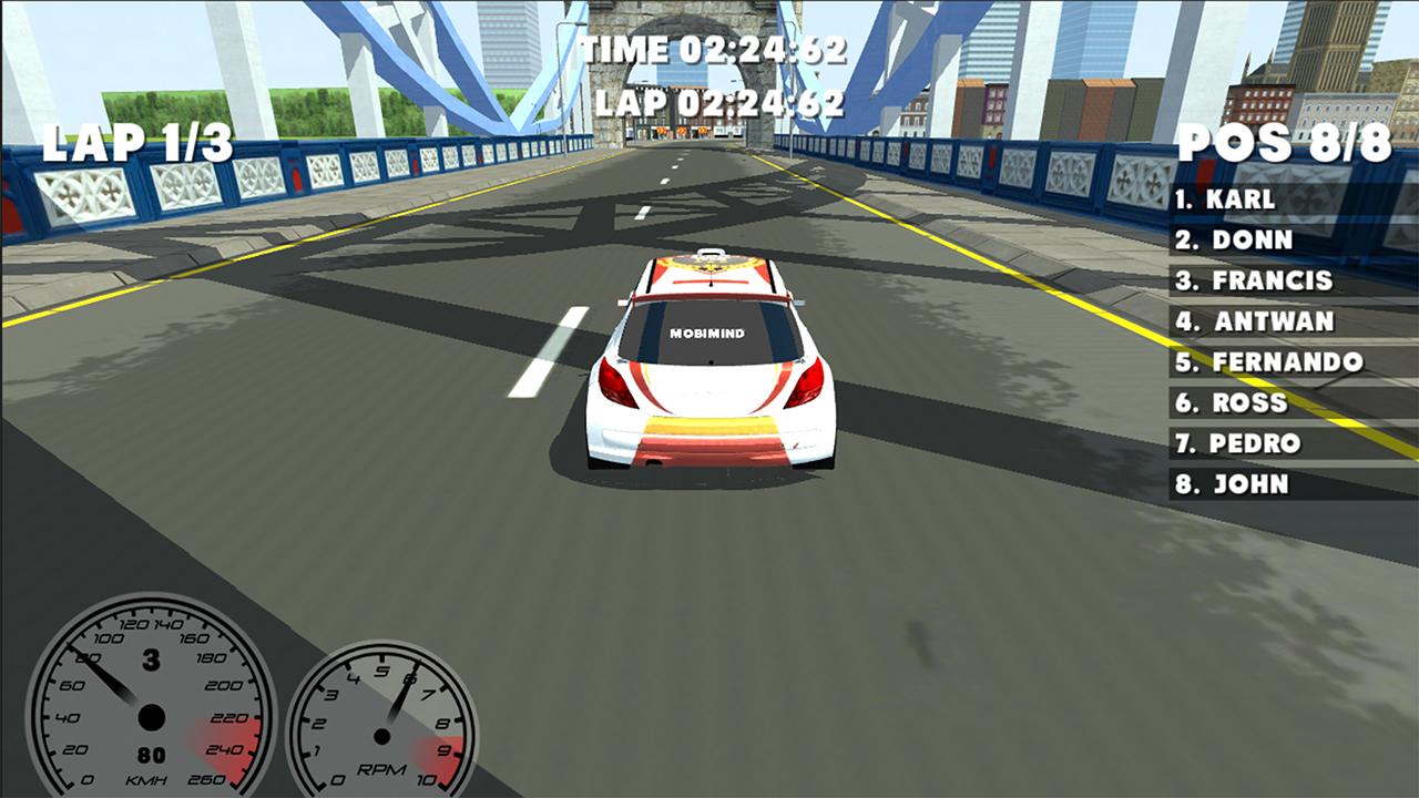 Android application Super Rally Championship screenshort