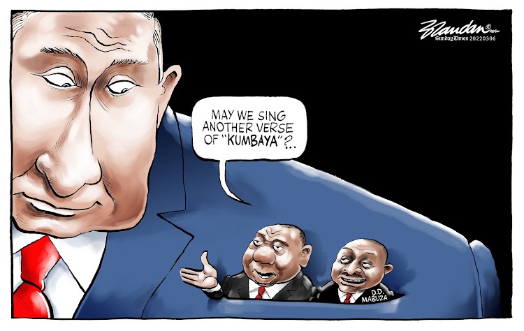 SA will not be calling out Russia - or taking sides regarding its invasion of Ukraine.