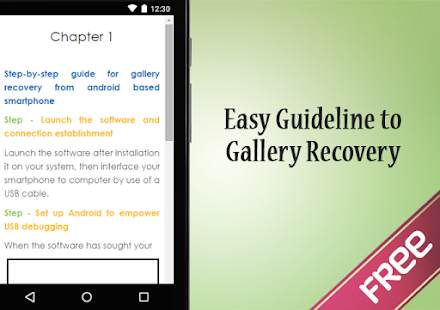 How to mod Recover Gallery Guide 2.0 unlimited apk for android