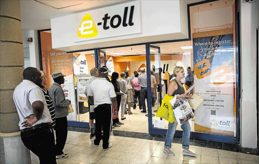 The SA National Roads Agency has come under fire for using "unlawful, extortionist tactics" to force frustrated motorists to pay "exorbitant" e-tolling bills. File photo