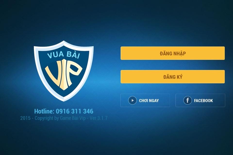 Android application Vip game bai - Đẳng cấp casino screenshort