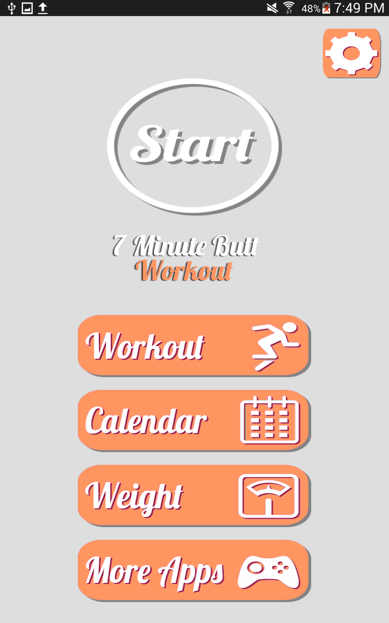 Android application Butt Workout:Fit Girls Guide screenshort