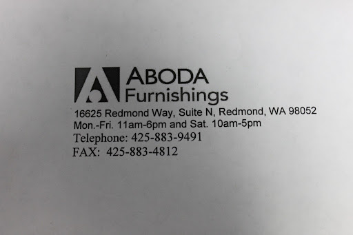 Furniture Store «Aboda Furnishings», reviews and photos, 16625 Redmond Way, Redmond, WA 98052, USA