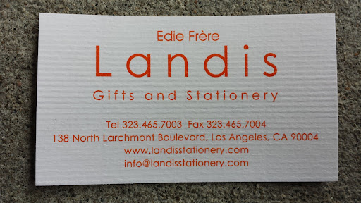 Gift Shop «Landis Gifts & Stationery», reviews and photos, 138 N Larchmont Blvd, Los Angeles, CA 90004, USA