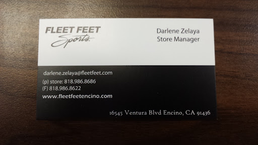 Sportswear Store «Fleet Feet Sports», reviews and photos, 16545 Ventura Blvd, Encino, CA 91436, USA