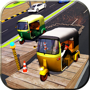 Download Chained Tuk Tuk 3D-Real Stunts Racing Tracks Rival For PC Windows and Mac