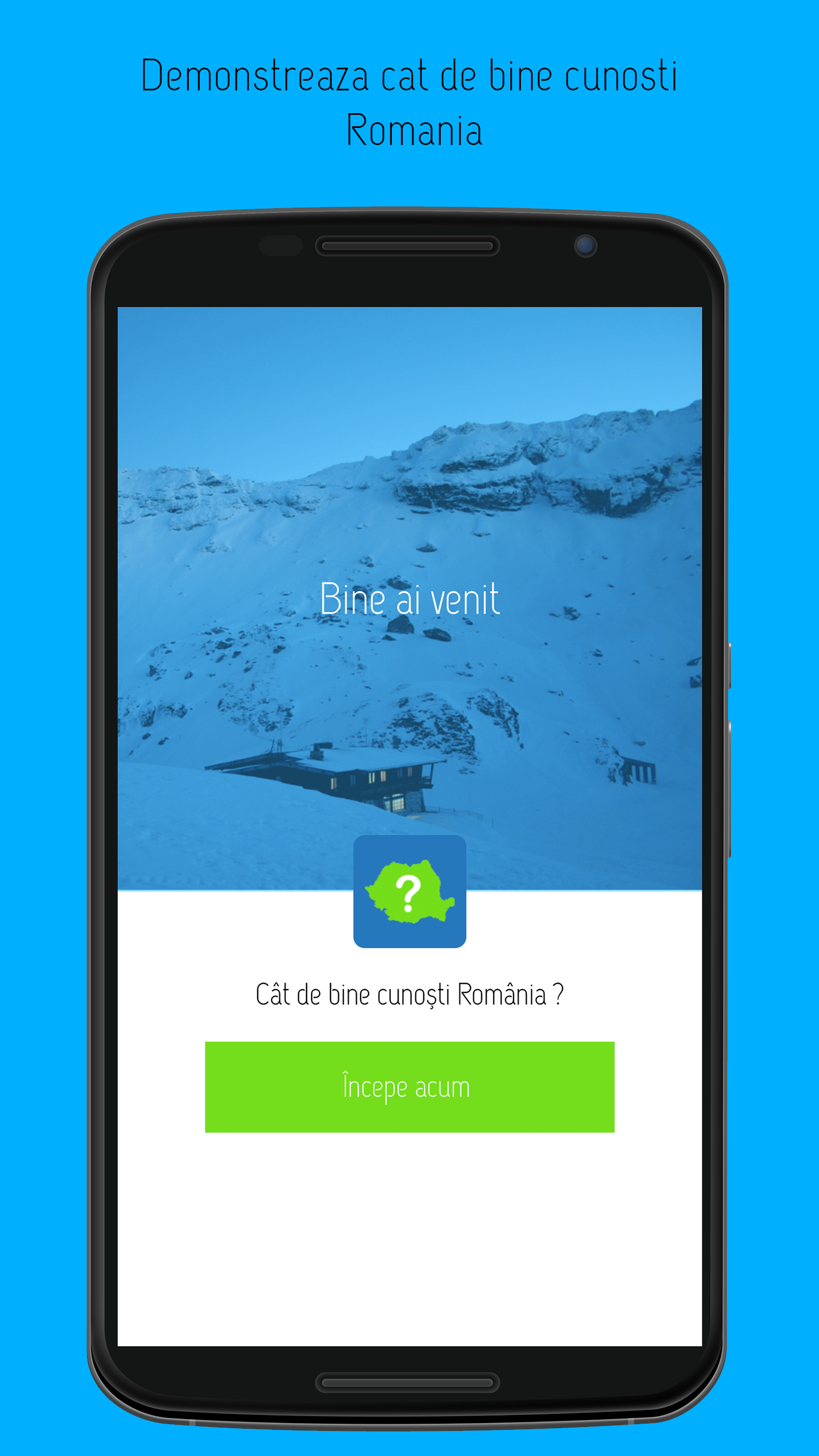 Android application Cunoaste Romania screenshort