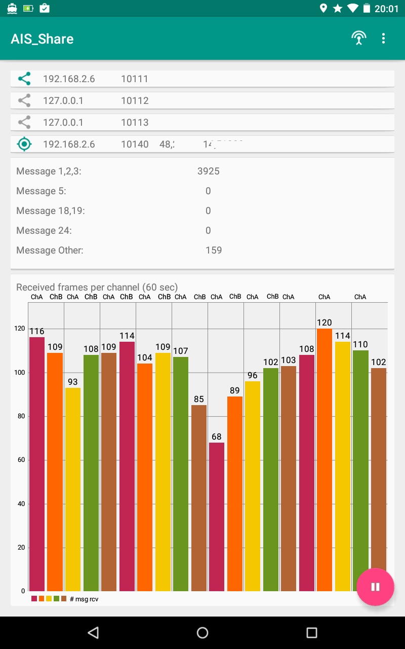 Android application AIS Share screenshort