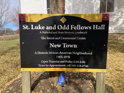 St. Luke and Odd Fellows Hall1905According to a previous plaque, which has since been removed, this is the church building for African Americans who lived in the town of Blacksburg, in the...