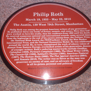 Philip Roth March 19, 1933 to May 22, 2018 Philip Roth was among the greatest American writers of any generation. He published thirty-one books of fiction, memoir, and essays. More than half were ...