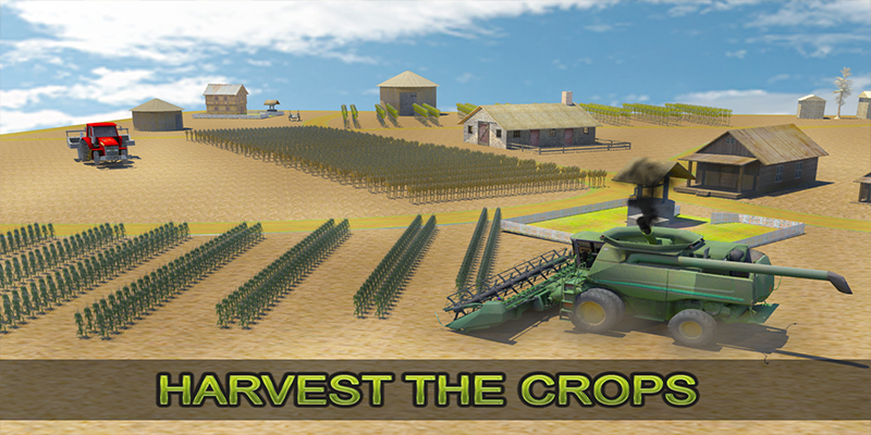 Android application Farmer Tractor Simulator 2016 screenshort