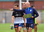 Coach John Mitchell during the Vodacom Bulls training session and press conference at Loftus Versfeld on February 22, 2018 in Pretoria.