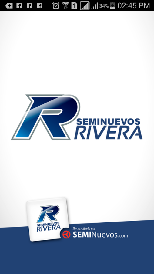 Android application Seminuevos Rivera Mx screenshort