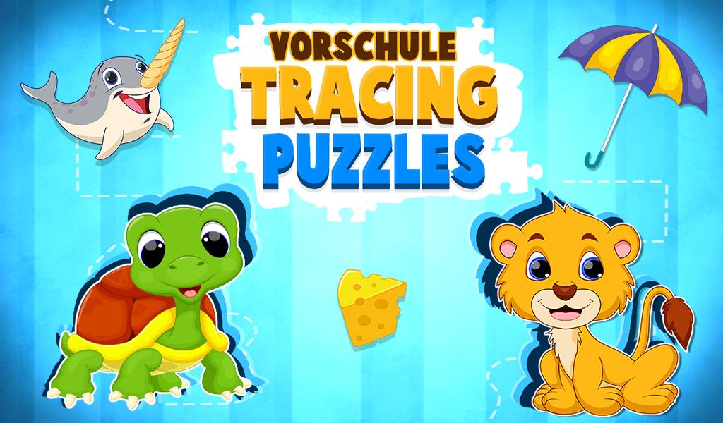 Android application Preschool Tracing Puzzles screenshort