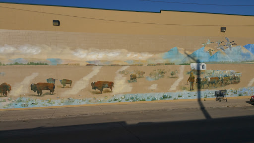 Old West Mural 