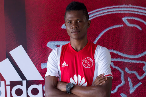 New Ajax Cape Town signing Zambian international midfielder Rodrick Kabwe.
