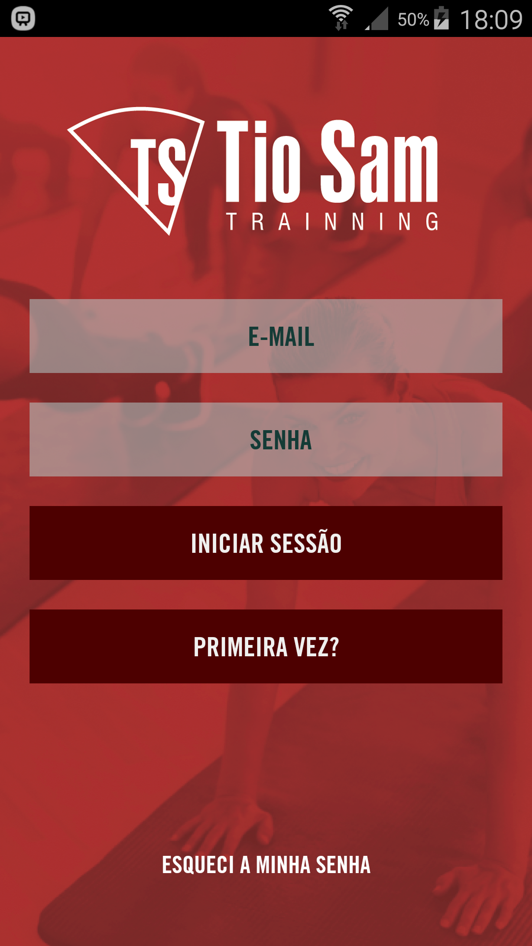 Android application Tio Sam Training screenshort