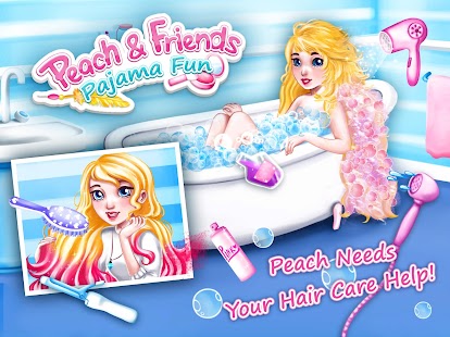 Peach & Friends Pajama Fun Screenshot