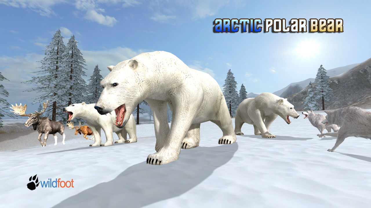 Android application Arctic Polar Bear screenshort