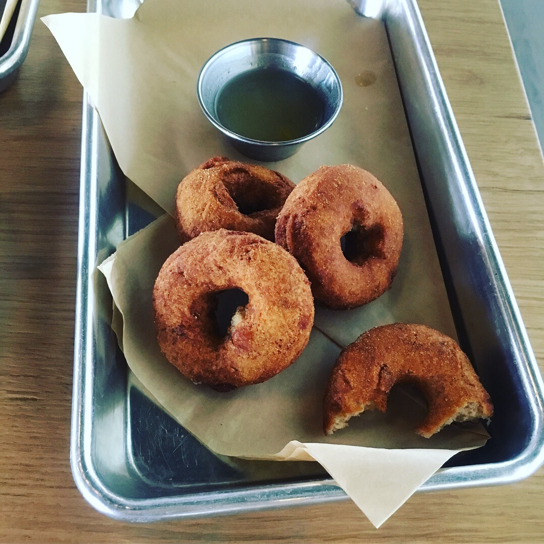 Cider donuts