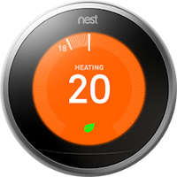 nest thermostat gen 3 front view 