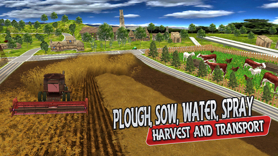 How to download Real Farming & Harvesting New Tractor 3D Sim 2017 1.0 mod apk for laptop