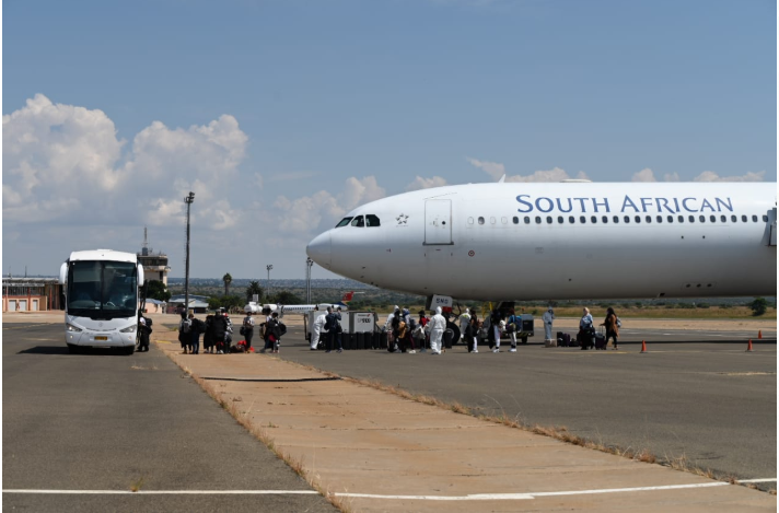 A total of 146 South Africans were repatriated from Wuhan in China on Saturday after being stranded in the coronavirus-hit city.