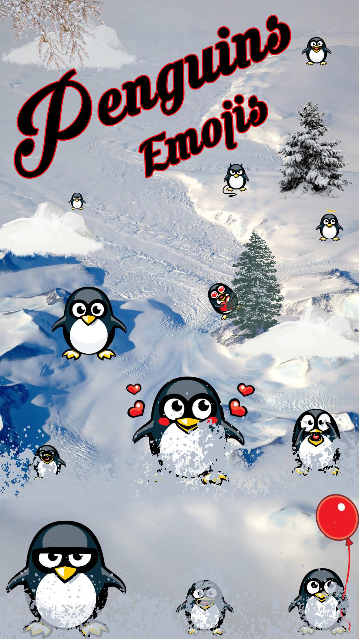 Android application Penguin Emojis screenshort