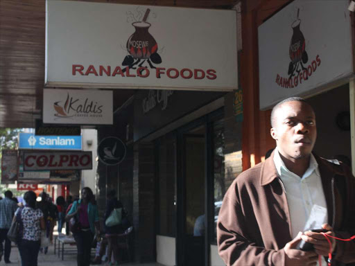 Ranalo foods which is owned by businessman William Osewe who was shot and wounded in Kasarani on Thursday over a love triangle./FILE