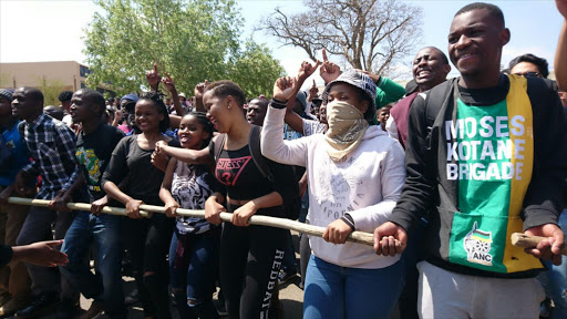 #FeesMustFall protest. Picture Credit: Abigail Javier