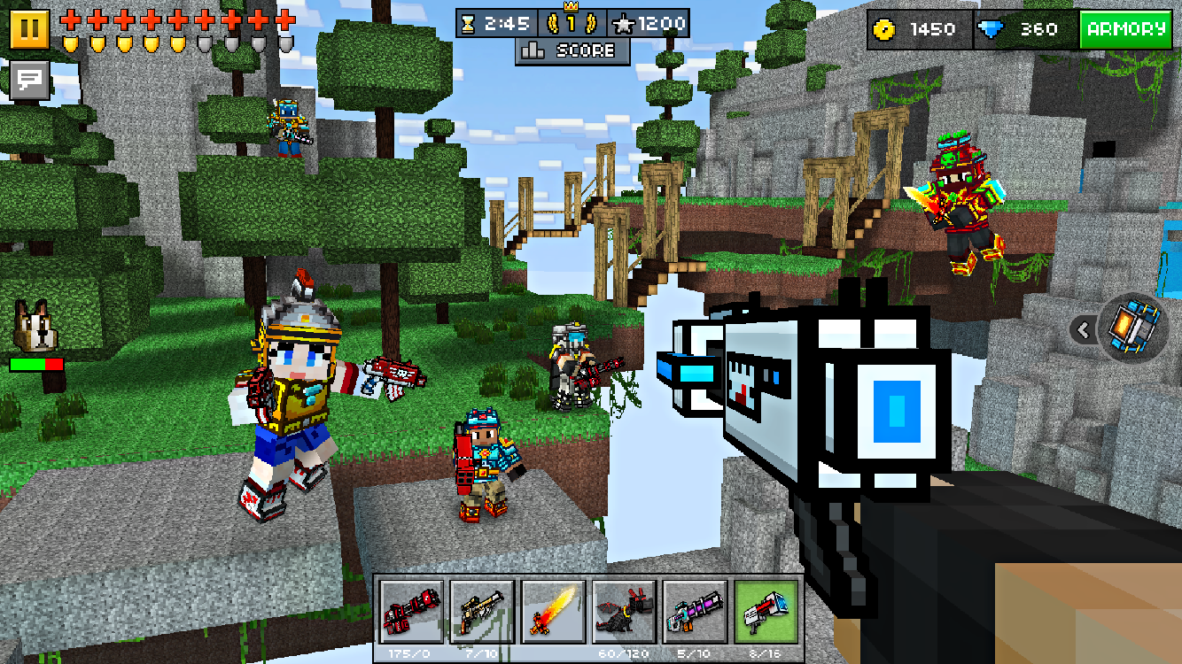 Android application Pixel Gun 3D - Battle Royale screenshort