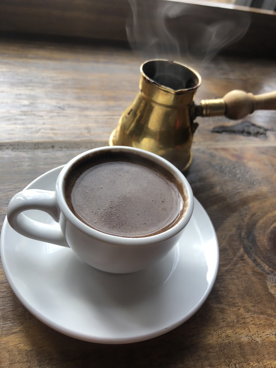 Turkish Coffee was top notch!