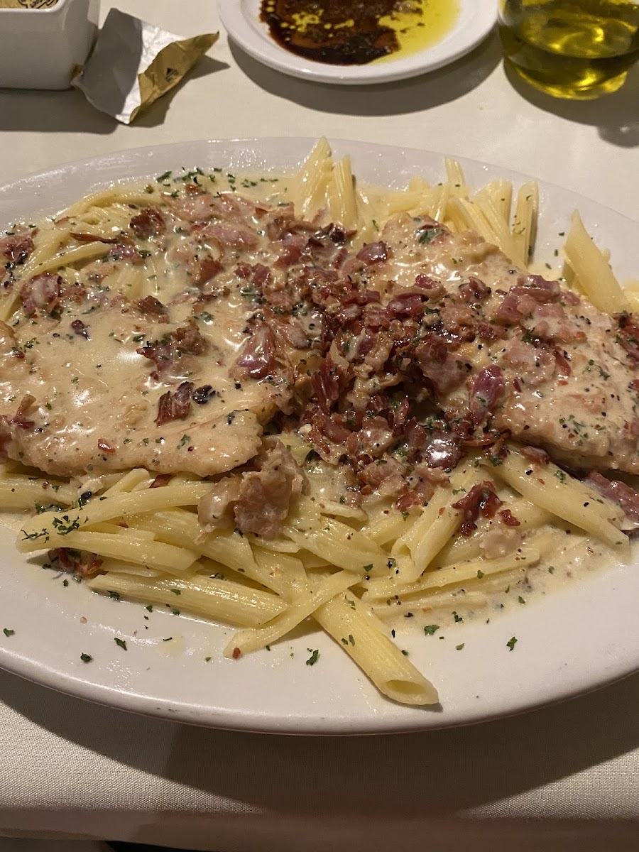 Gluten-Free Pasta at Paul's of New York Restaurant