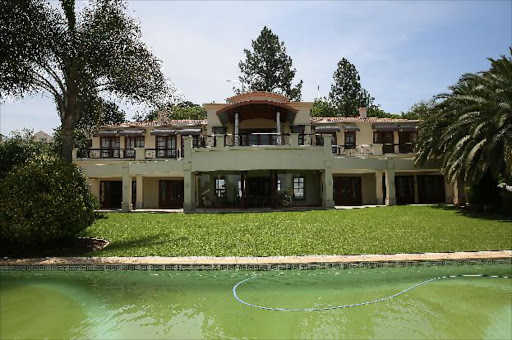 The official residence of Gauteng Premier David Makhura in Bryanston, which is being auctioned tomorrow as part of the sale of all provincial government properties.