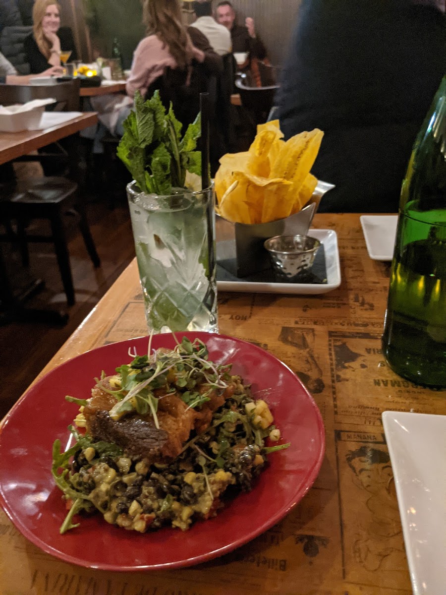 Plaintain Chips, Mojitos and Chicharrones