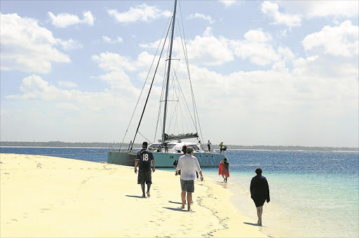 October 13, 2015. FOR SHORE: Bongoyo Island in Tanzania . The uninhabited island is popular for sunbathing and snorkeling. Photo. Thulani Mbele. © Sowetan