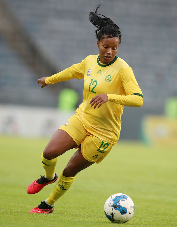 Jermaine Seoposenwe scored one of the three goals against Tanzania on Friday