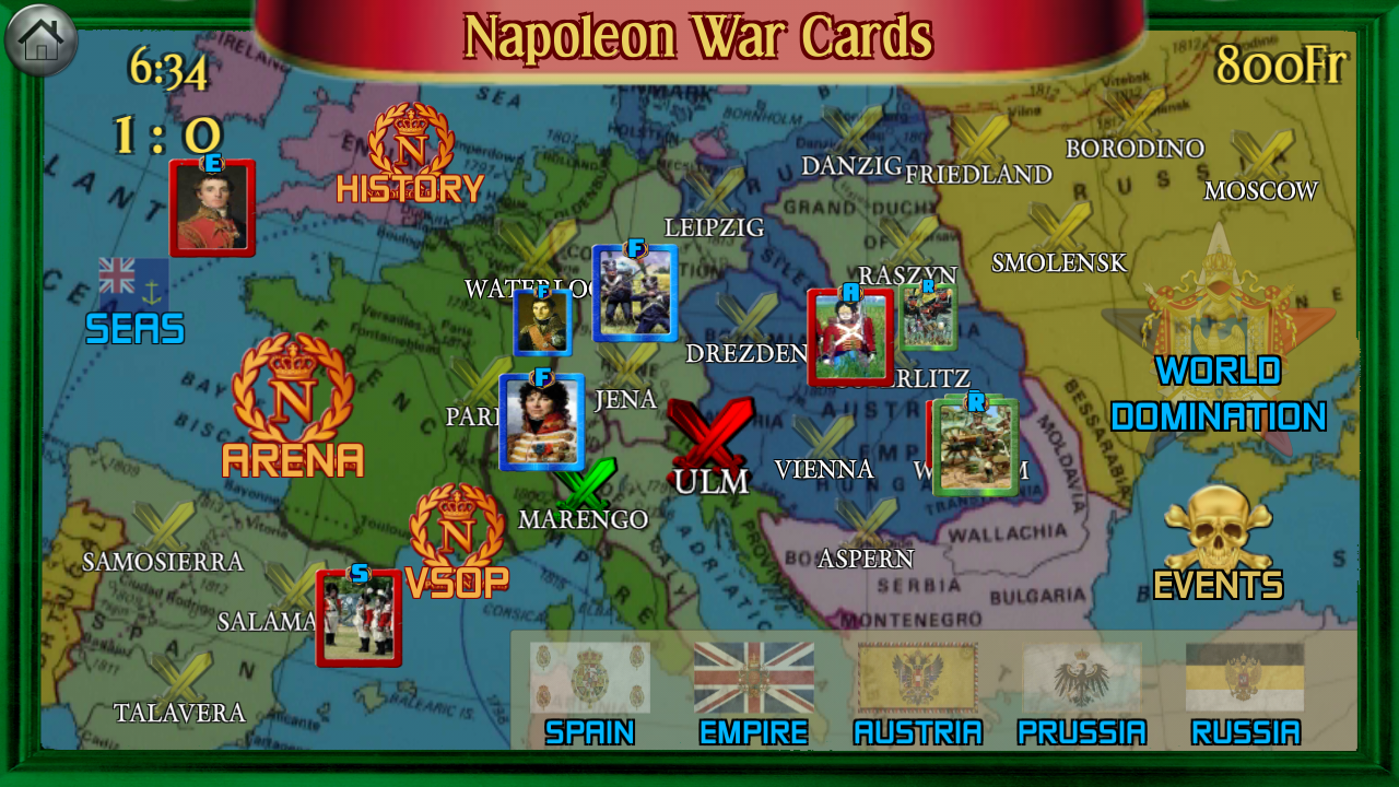    Napoleon War Cards- screenshot  