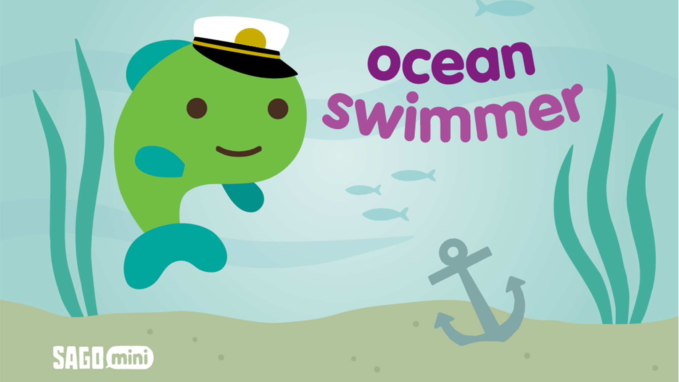 Android application Sago Mini Ocean Swimmer screenshort
