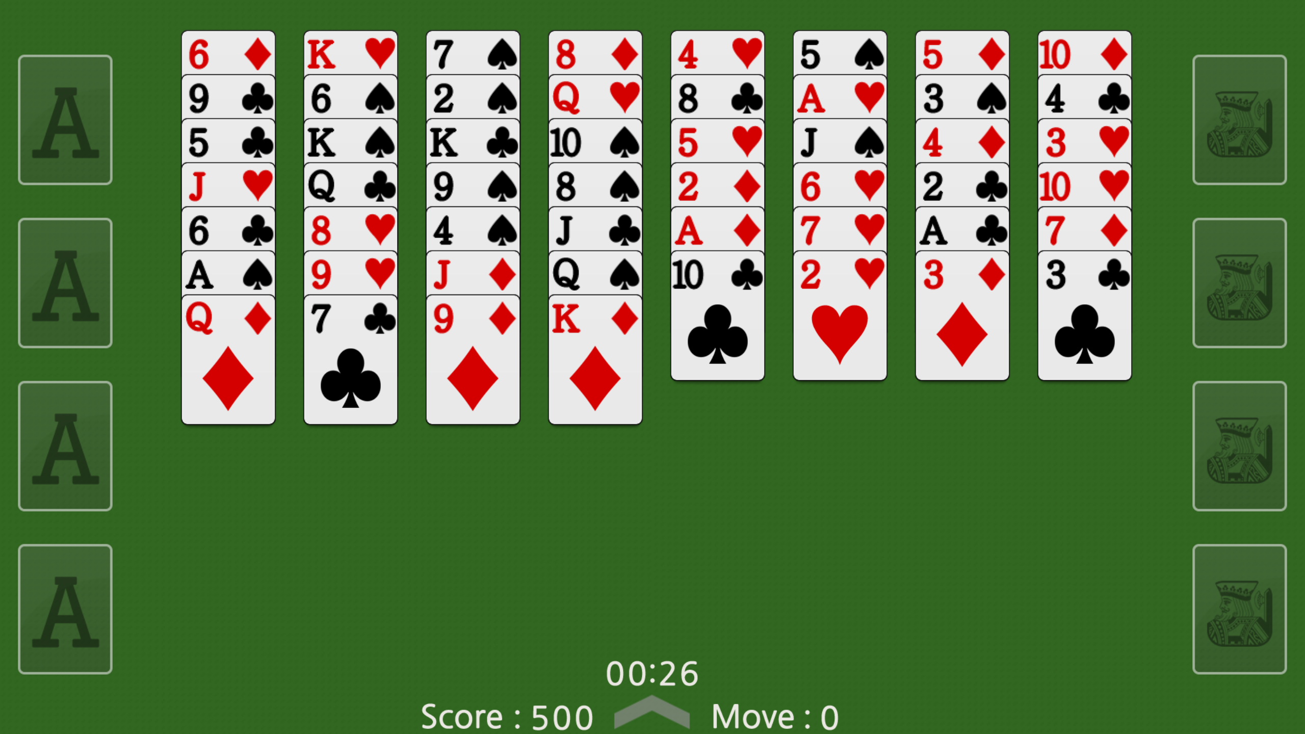 Android application Dr. FreeCell screenshort