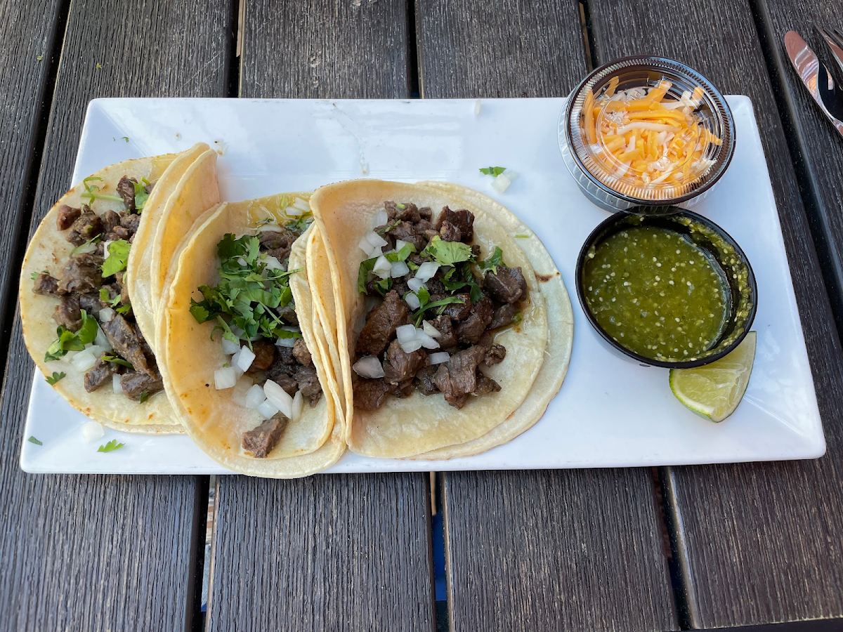 carne asada tacos