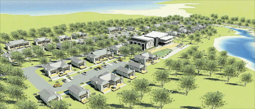 Artist impression of the R100 million holiday resort development for Port St Johns