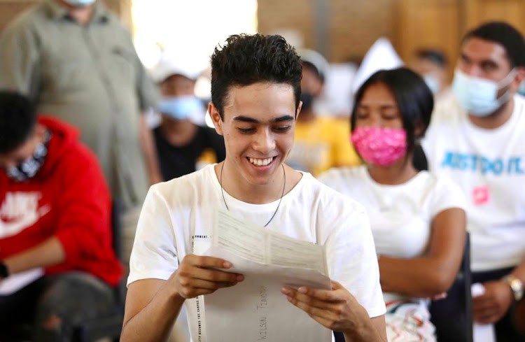Timothy Wilson is the top pupil in the class of 2021 at Scottsville Secondary School.