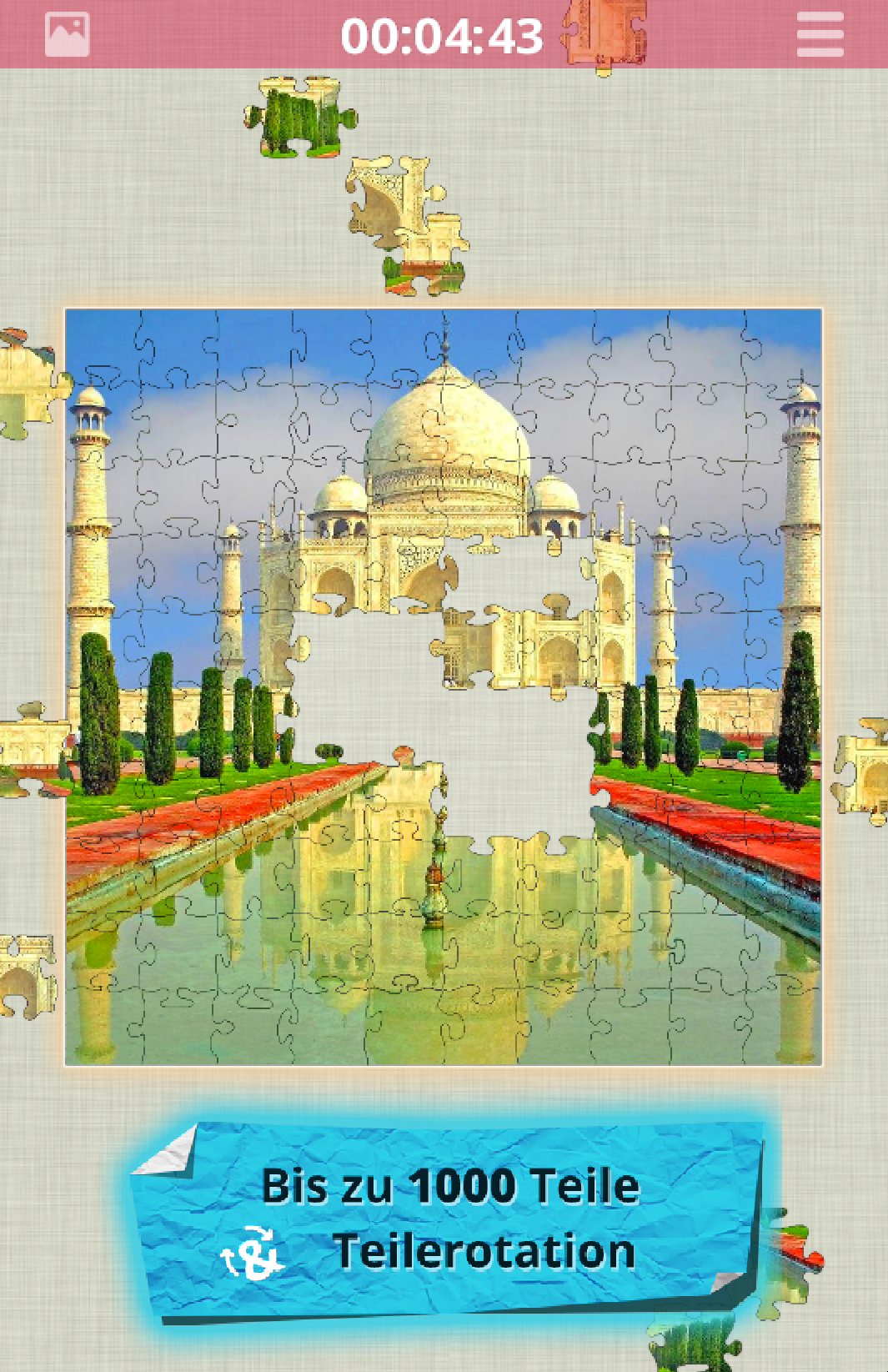 Android application Jigsaw Puzzles Real screenshort