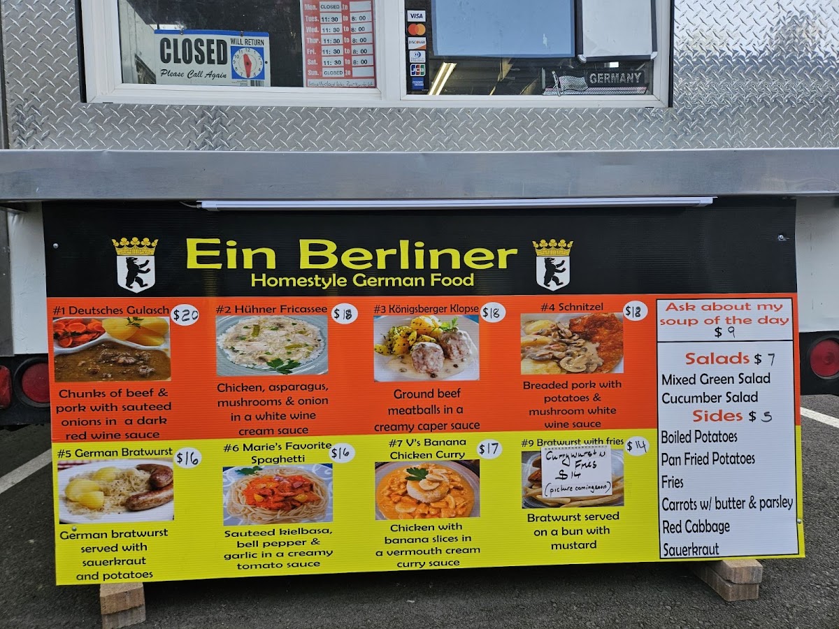 Ein Berliner food cart
