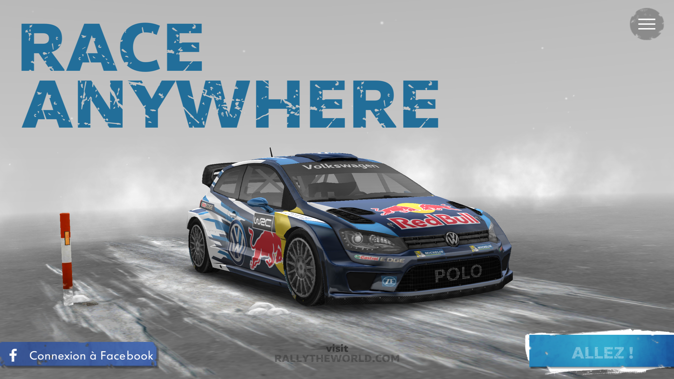 Android application Volkswagen Race Anywhere screenshort